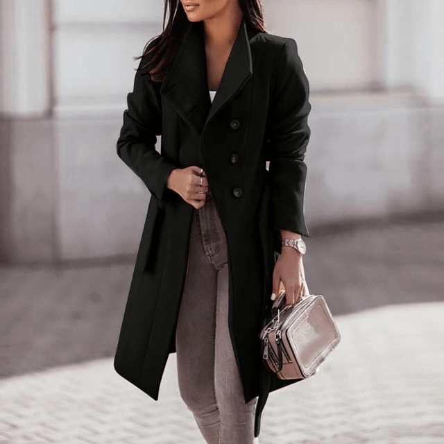 Casaco Feminino Longo Oversized Stella