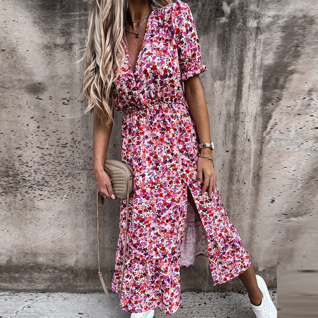 Vestido Mídi Fleurs