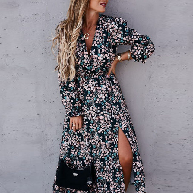 Vestido Mídi Fleurs