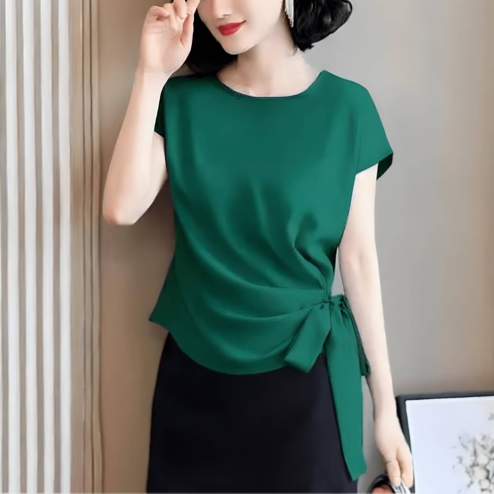 Blusa Feminina com Amarração Belleville