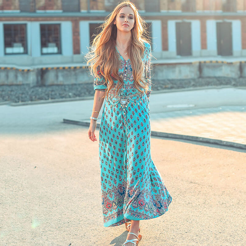 Vestido Longo Saison