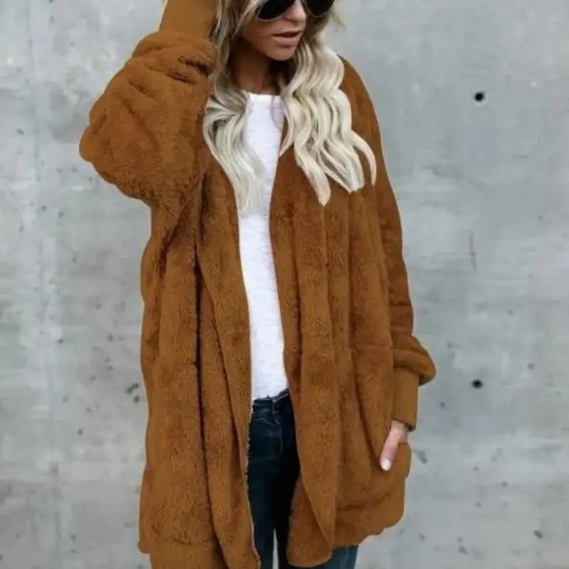 Casaco Feminino de Pelinhos Bijou