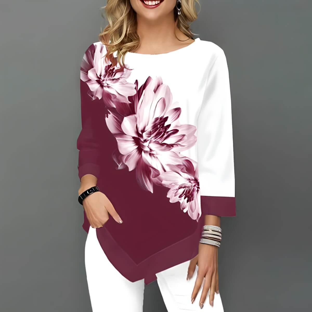 Blusa Floreada Monroe