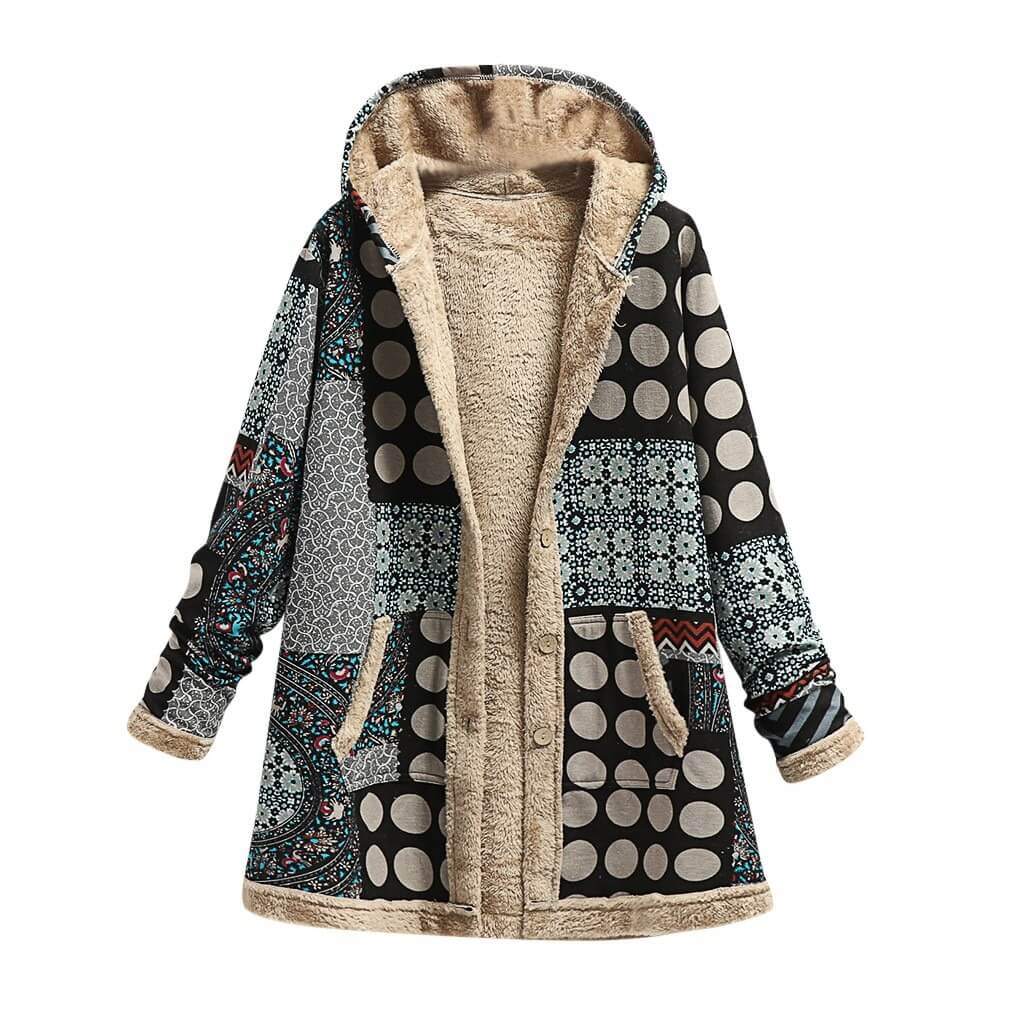 Casaco Feminino Vintage Forrado Christelle