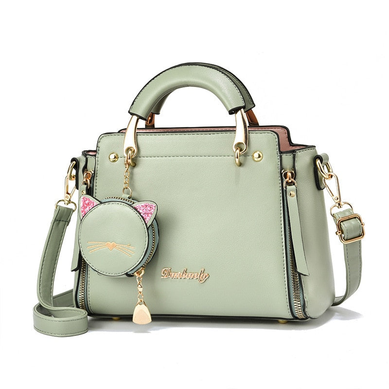 Bolsa Feminina de Couro Modern Cat