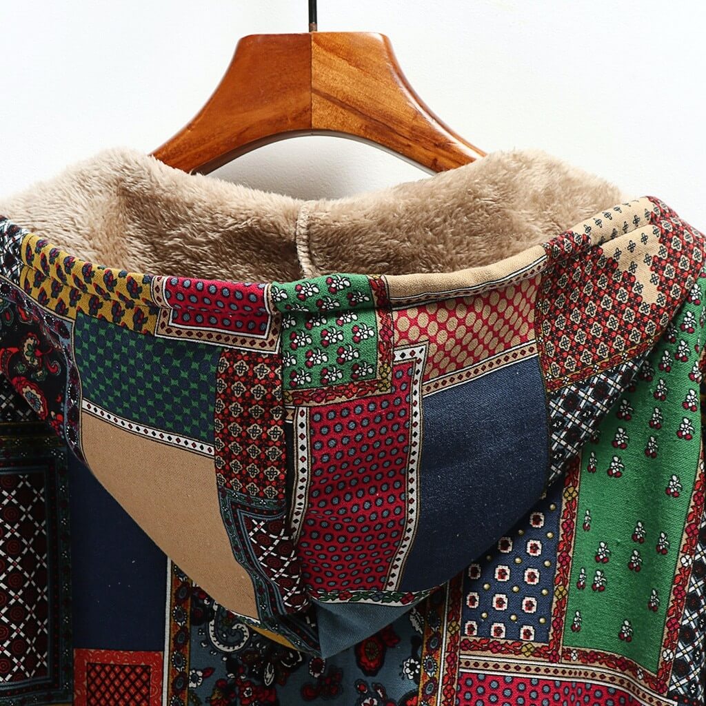 Casaco Feminino Vintage Forrado Christelle