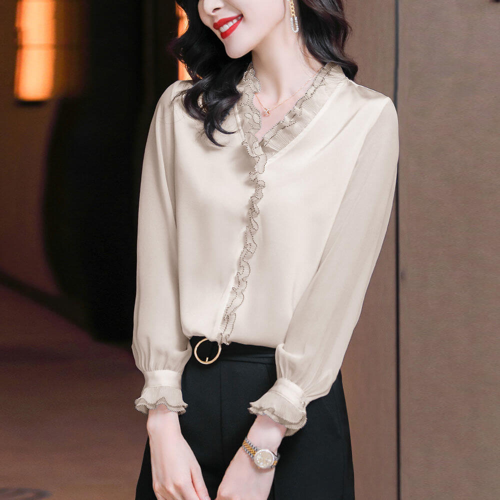 Camisa de Chiffon Lily