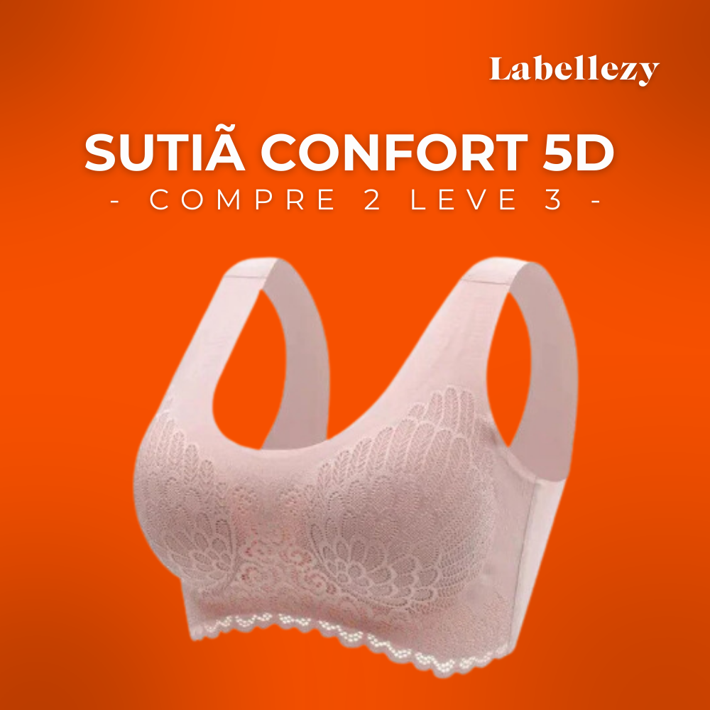 Sutiã Comfort 5D - Compre 2 leve 3!!