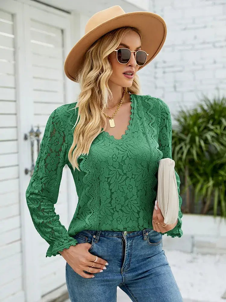 Blusa de Renda Bristol