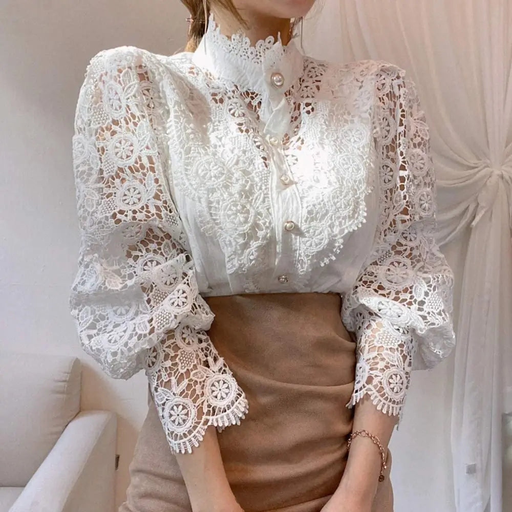 Camisa de Renda Jade