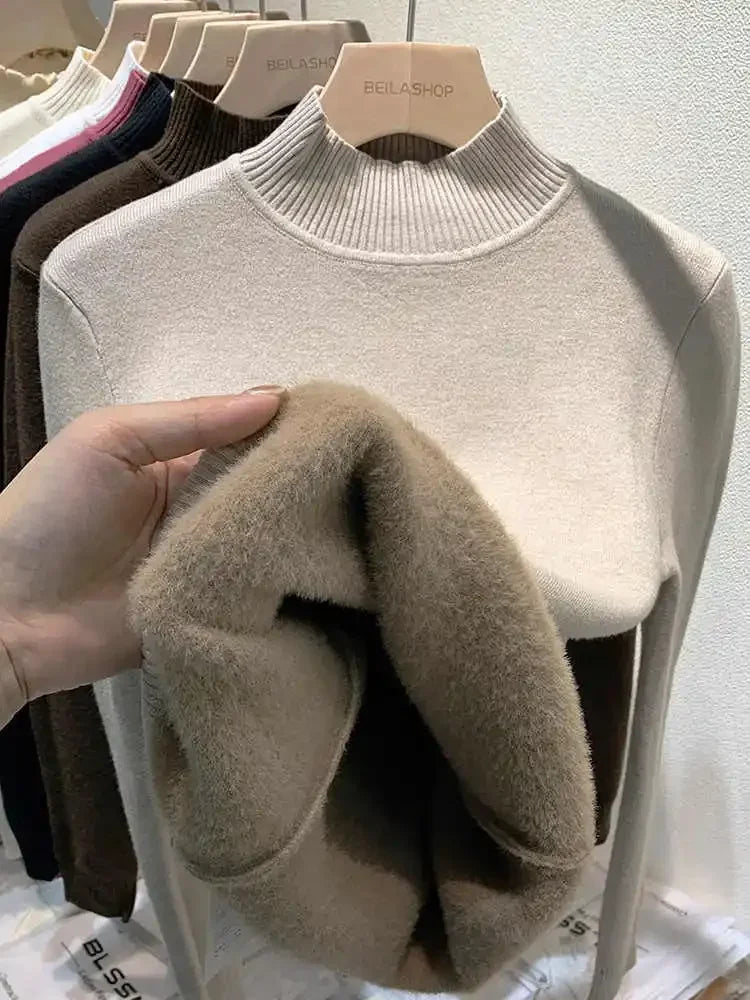 Suéter Feminino Peluciado