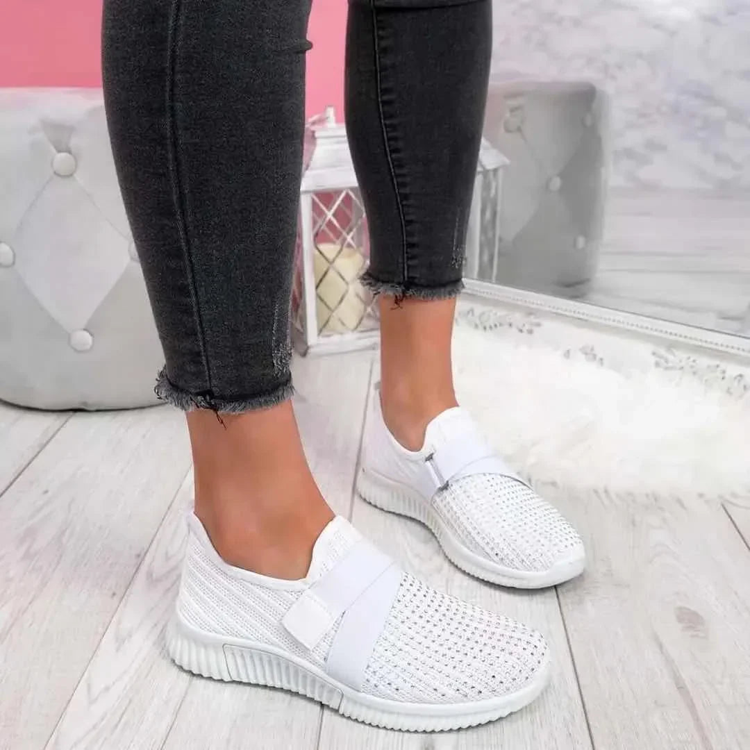 Tênis Feminino Confortável com Strass