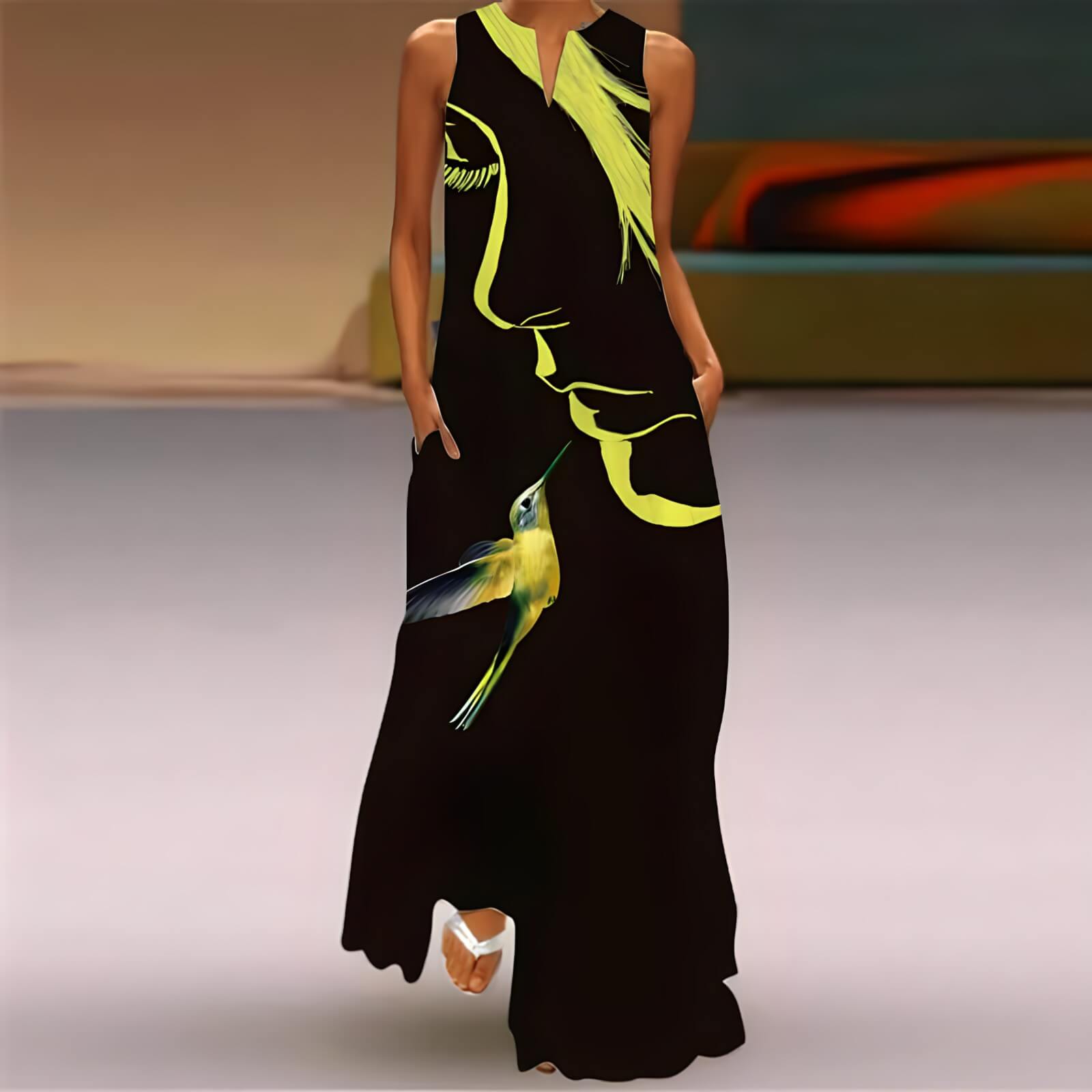 Vestido Longo Ethos