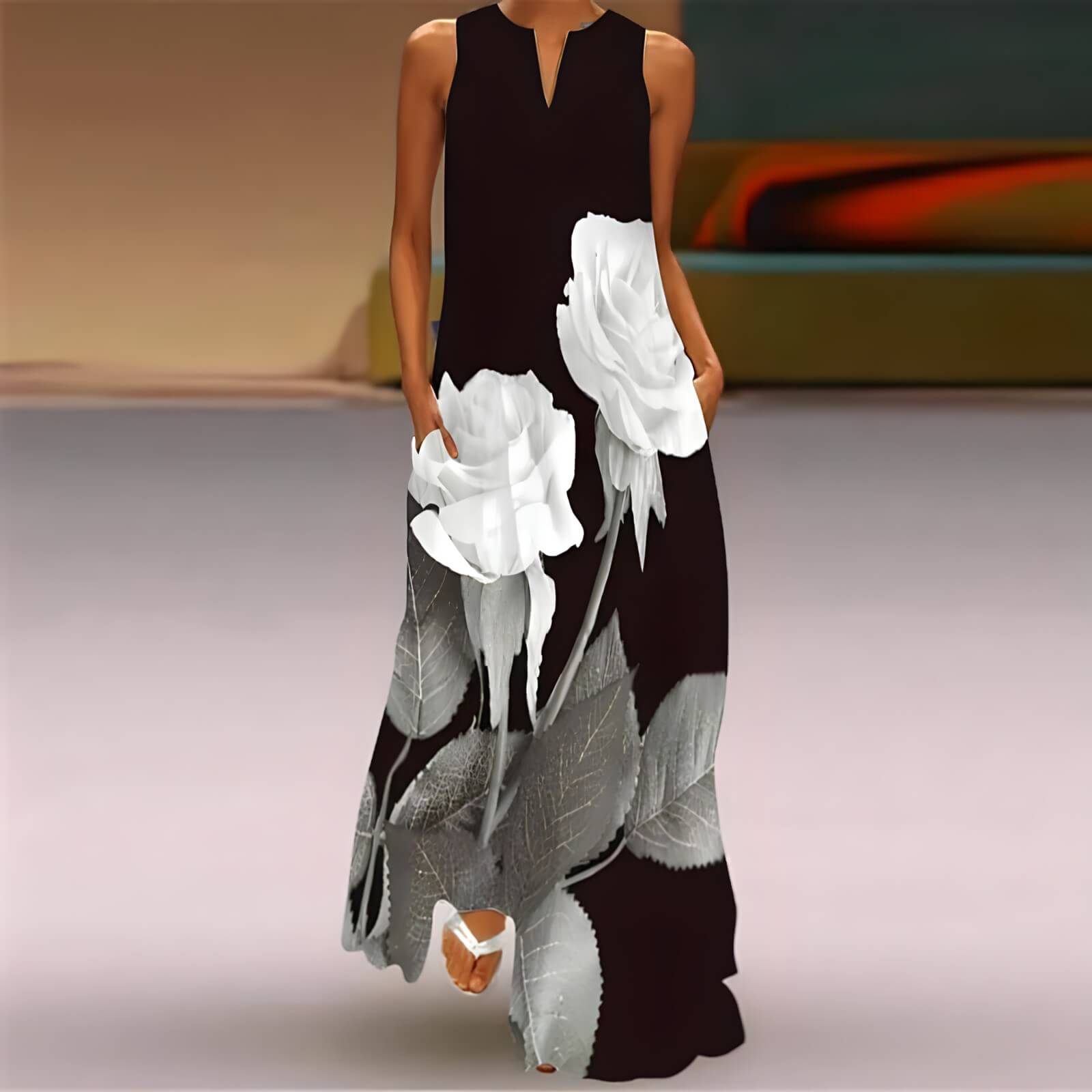 Vestido Longo Ethos
