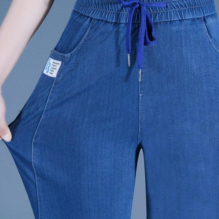 Calça Jeans Felice™ em Brim Super Soltinha e Flexível / Um Jeans que vai além de tudo que você já viu!