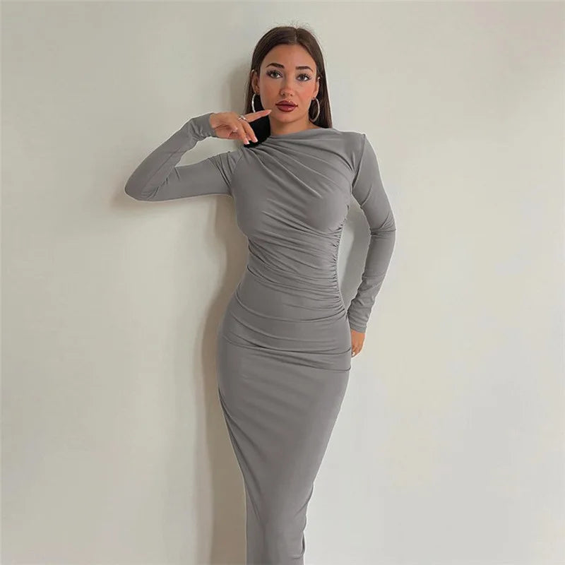 Vestido Drapeado Modern Marluce