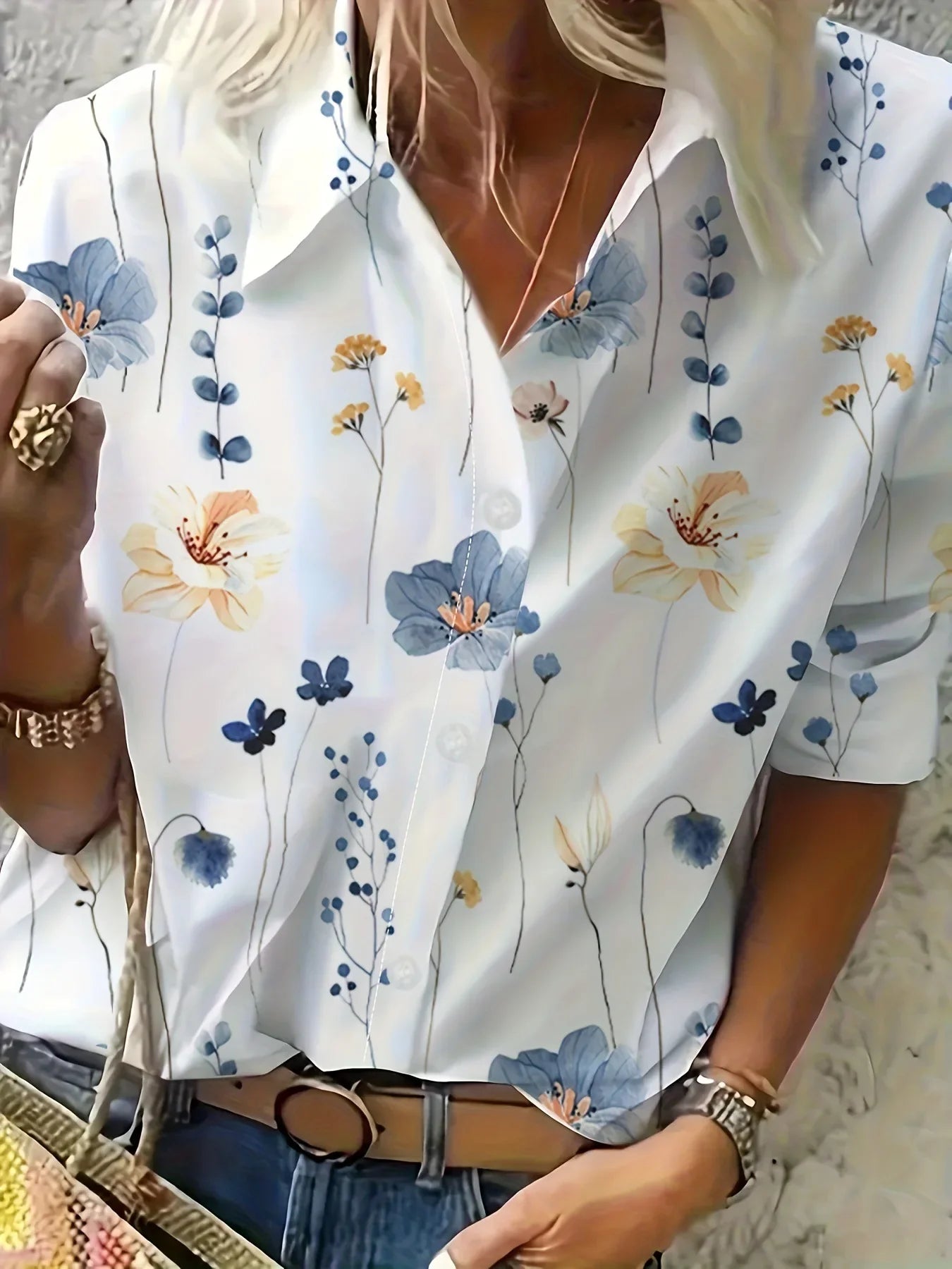 Camisa Casual Jaspe