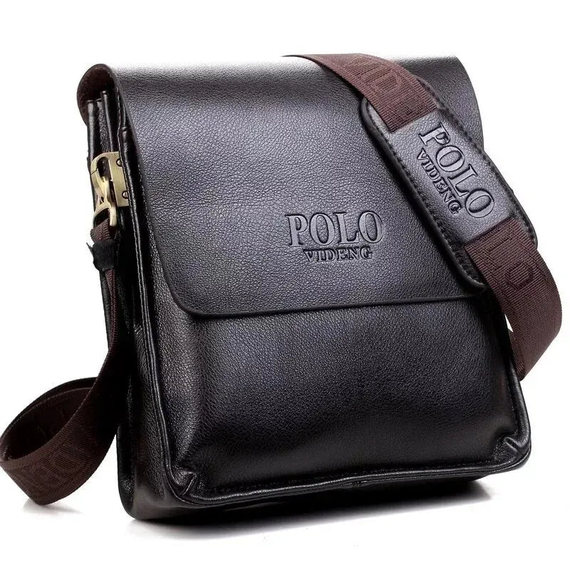 Bolsa em Couro Executiva Genuíno - Polo Premium