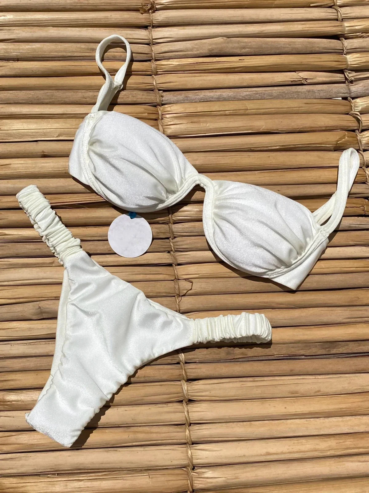 Biquini Meia Taça Push Up Modern Sacha - SUNSHINE