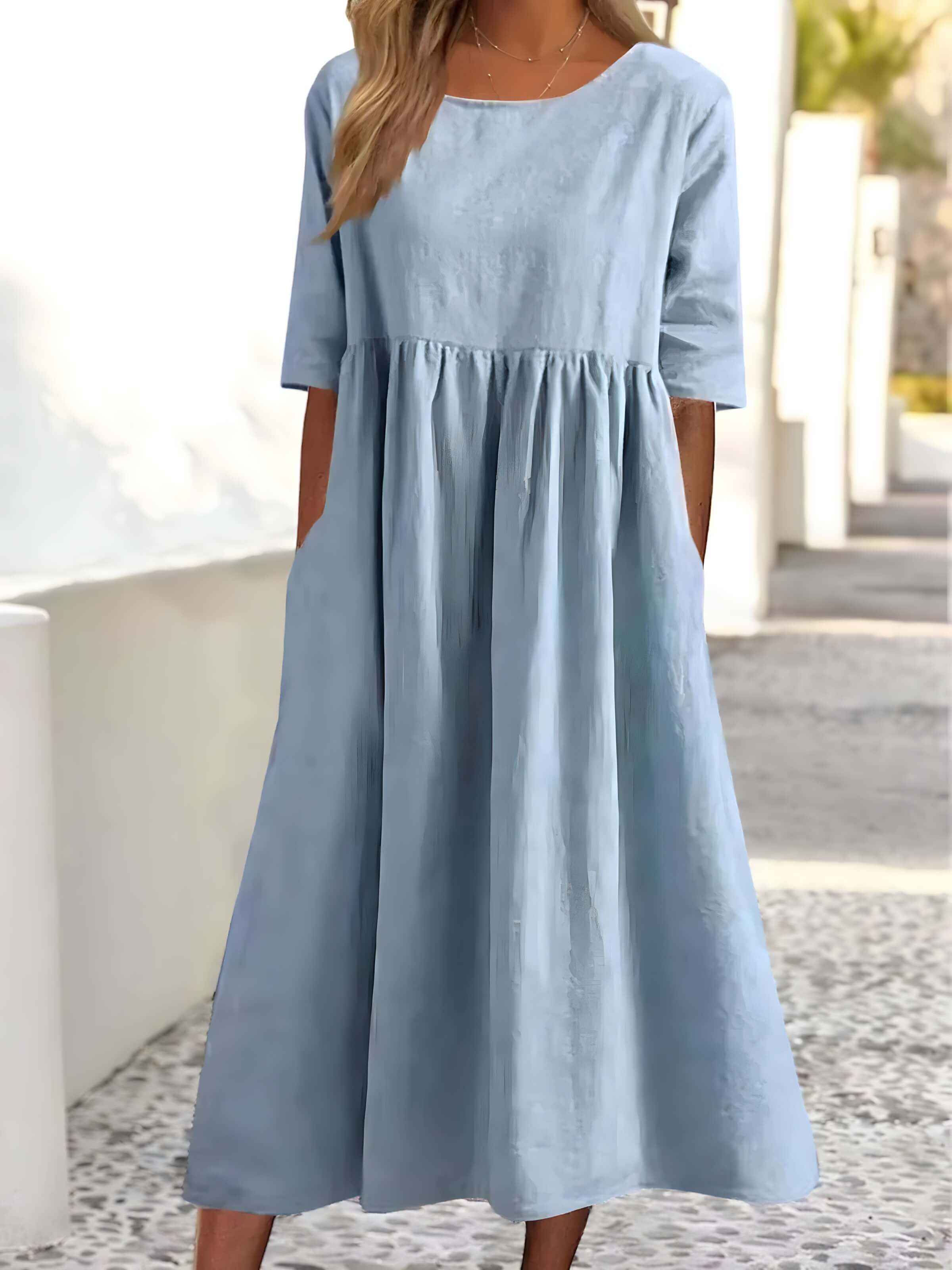 Vestido Mídi Casual Marais