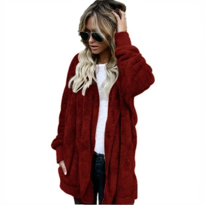 Casaco Feminino de Pelinhos Bijou