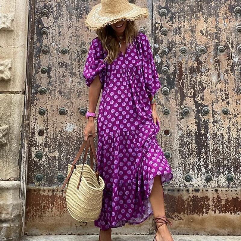 Vestido Mídi e Saia de Camadas Bolgar