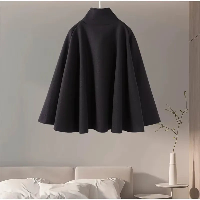 Poncho Feminino Casual Sophia