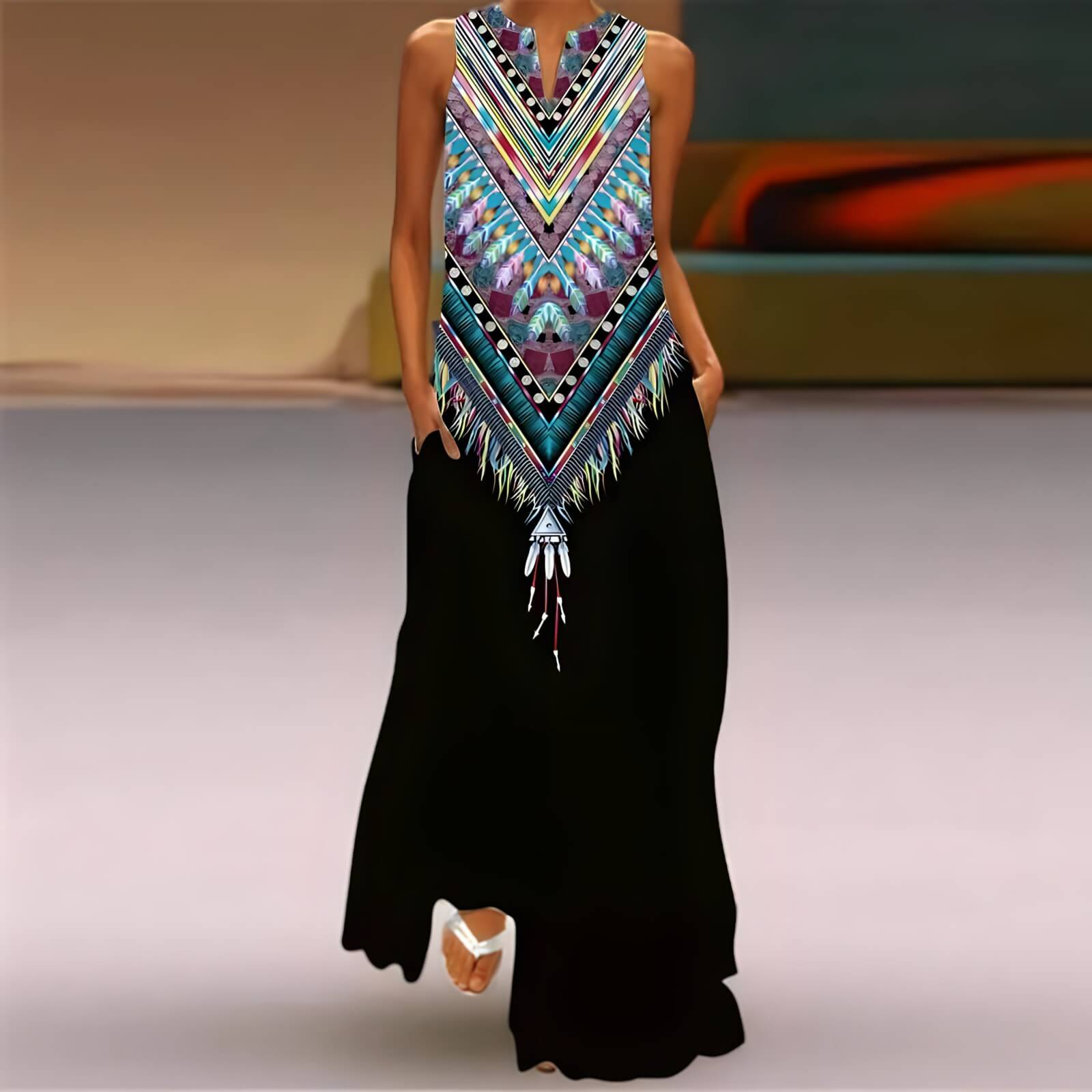 Vestido Longo Ethos