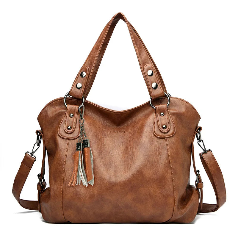 Bolsa Feminina de Couro Genuíno - Classic Premium