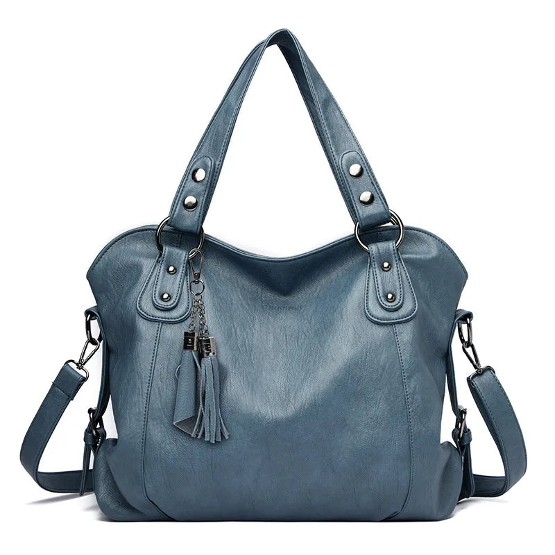 Bolsa Feminina de Couro Genuíno - Classic Premium