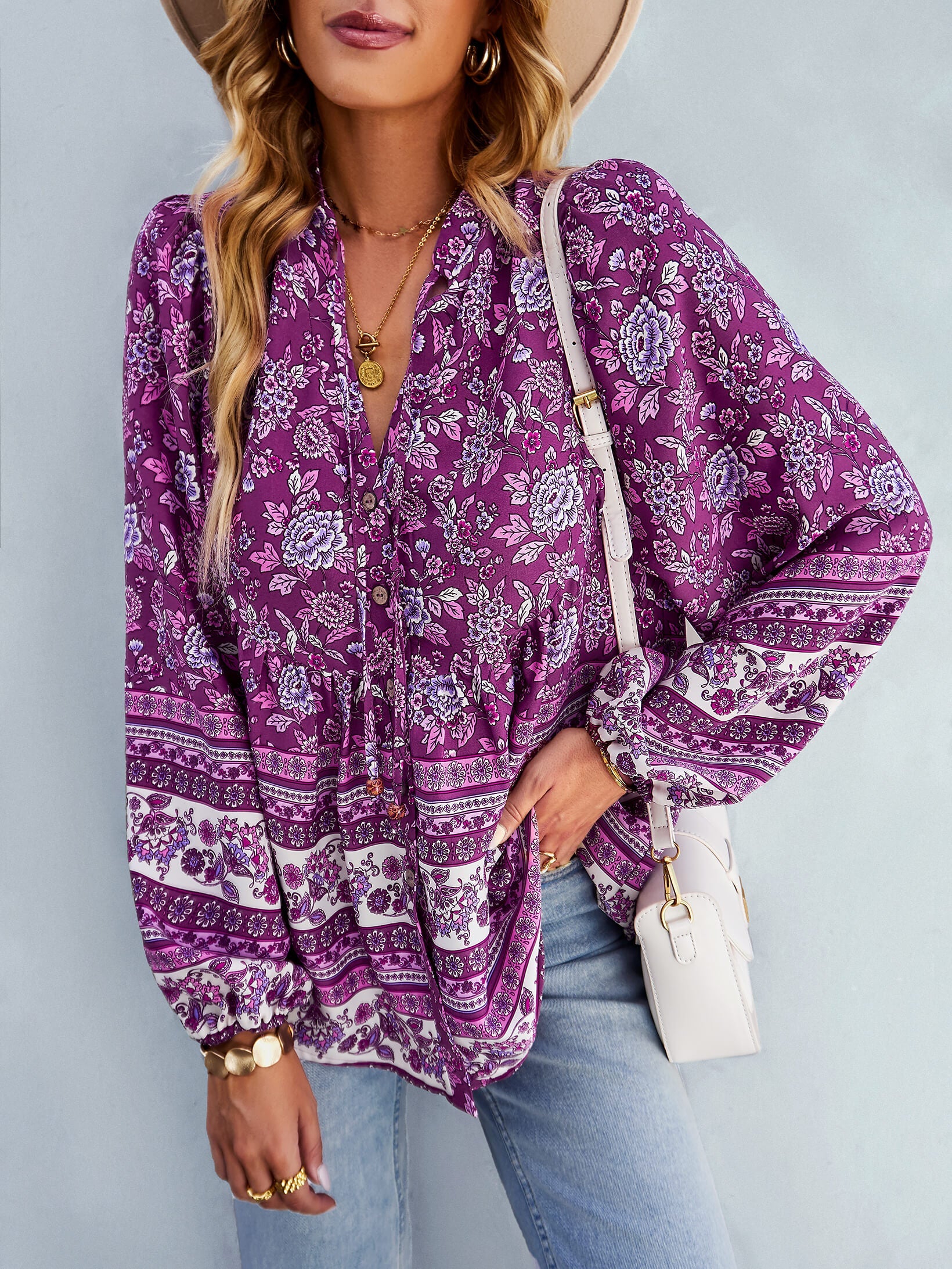 Camisa de Viscose Chéri