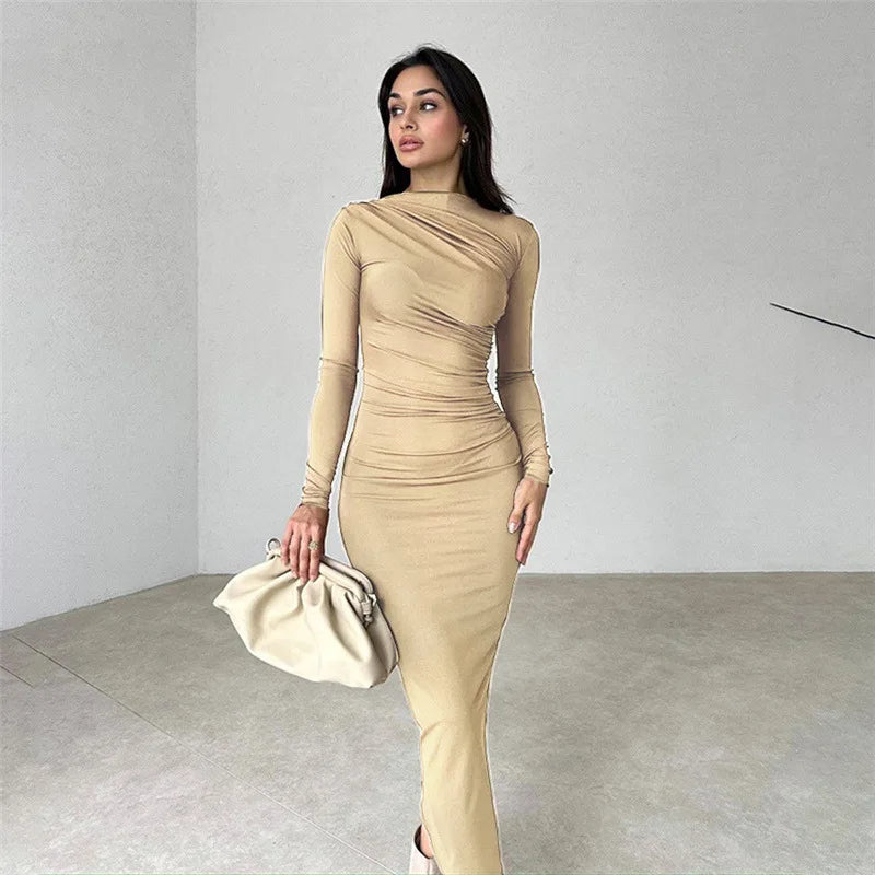 Vestido Drapeado Modern Marluce