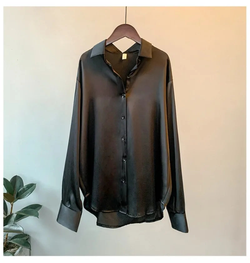 Camisa Social Cetim