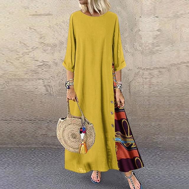 Vestido Longo Vintage Calydon