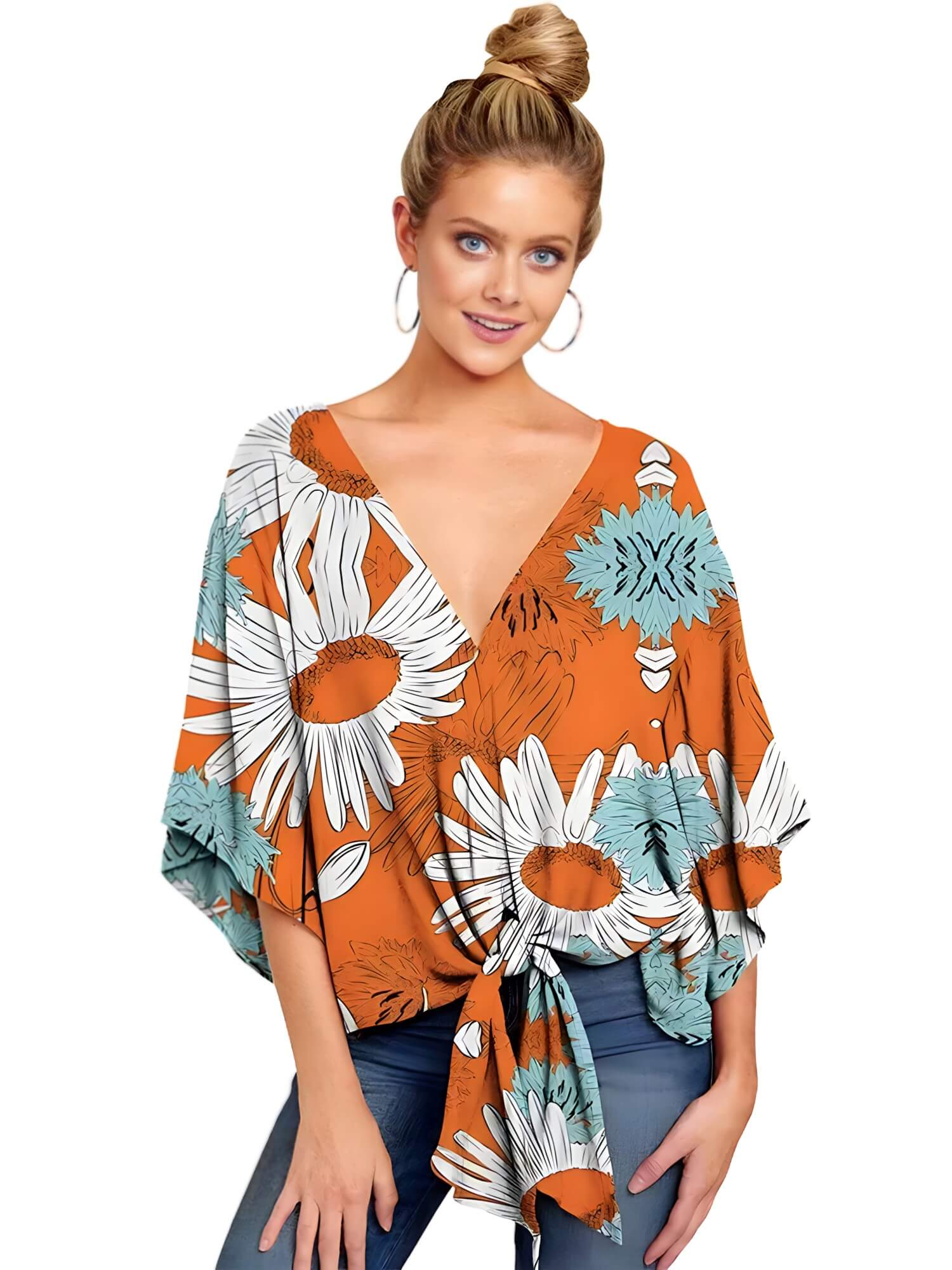 Blusa Gola V Elea