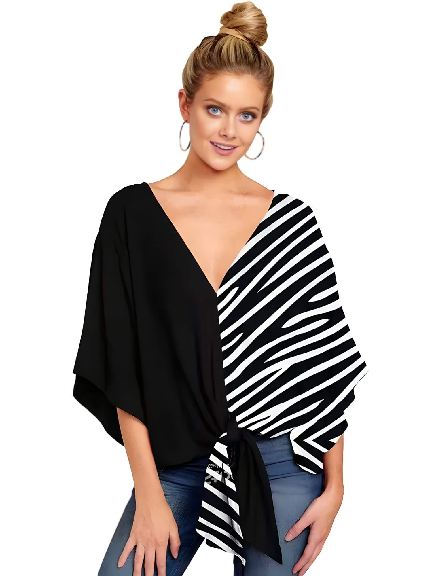 Blusa Gola V Elea