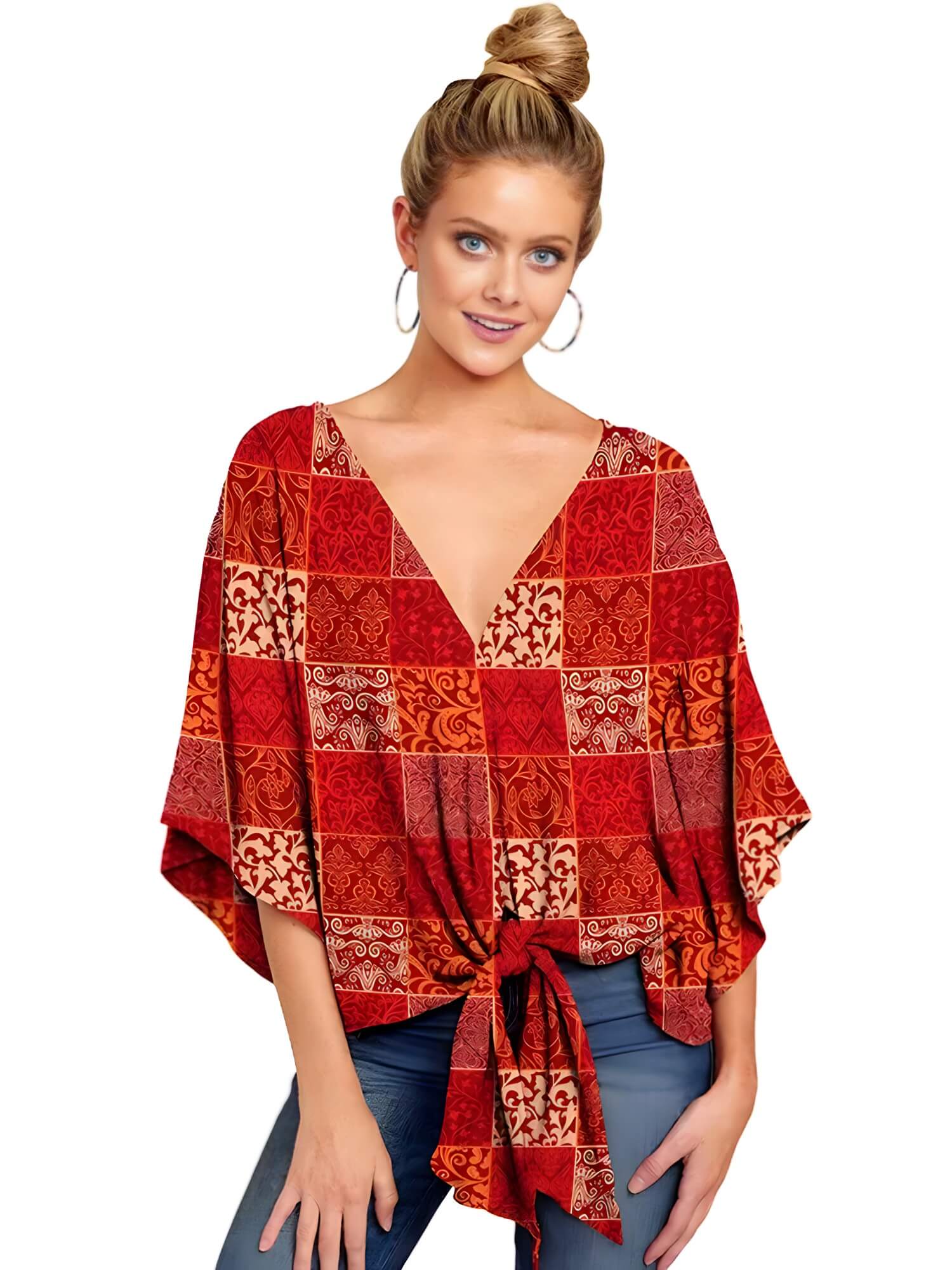 Blusa Gola V Elea