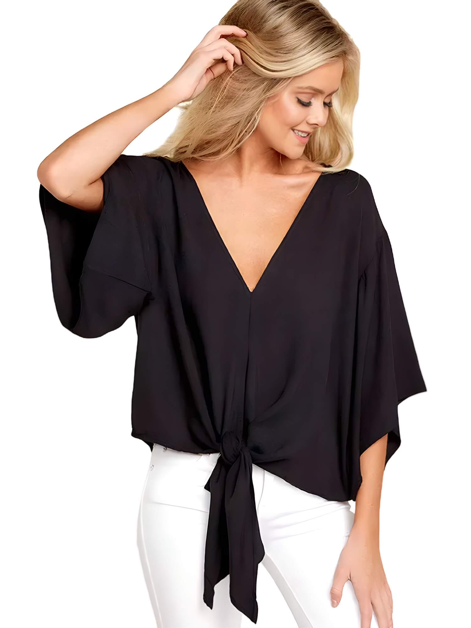 Blusa Gola V Elea