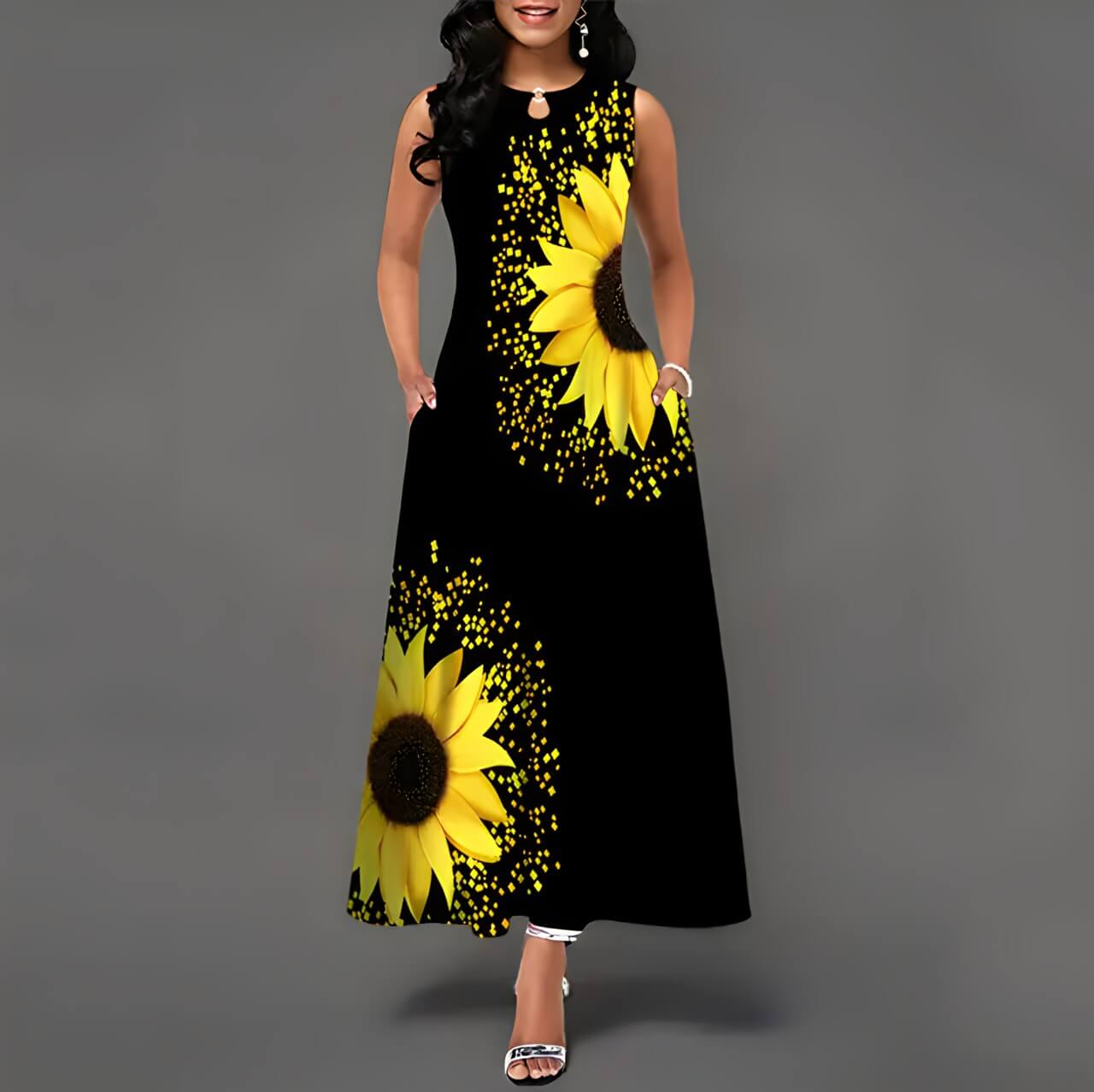 Vestido Casual Mídi Charmant