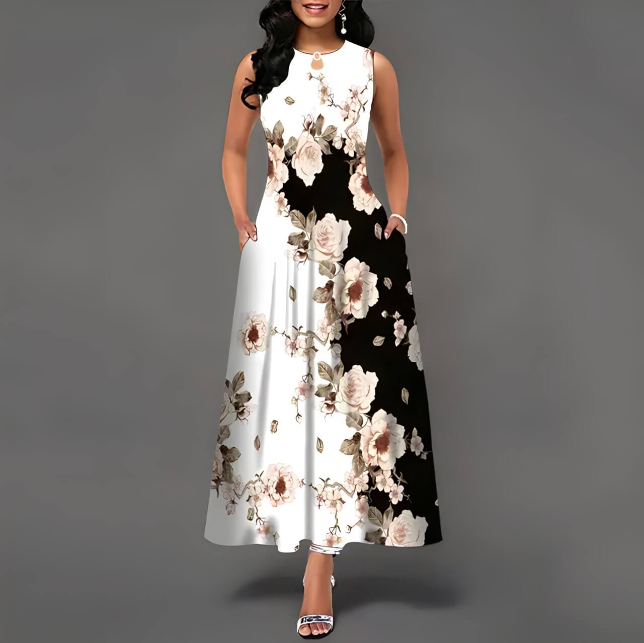 Vestido Casual Mídi Charmant