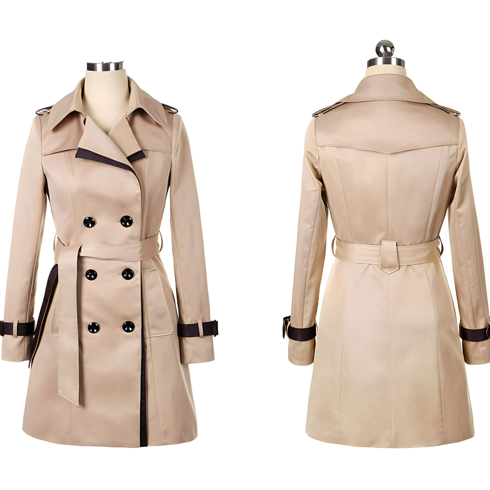 Casaco Feminino Parka Acinturado Madison