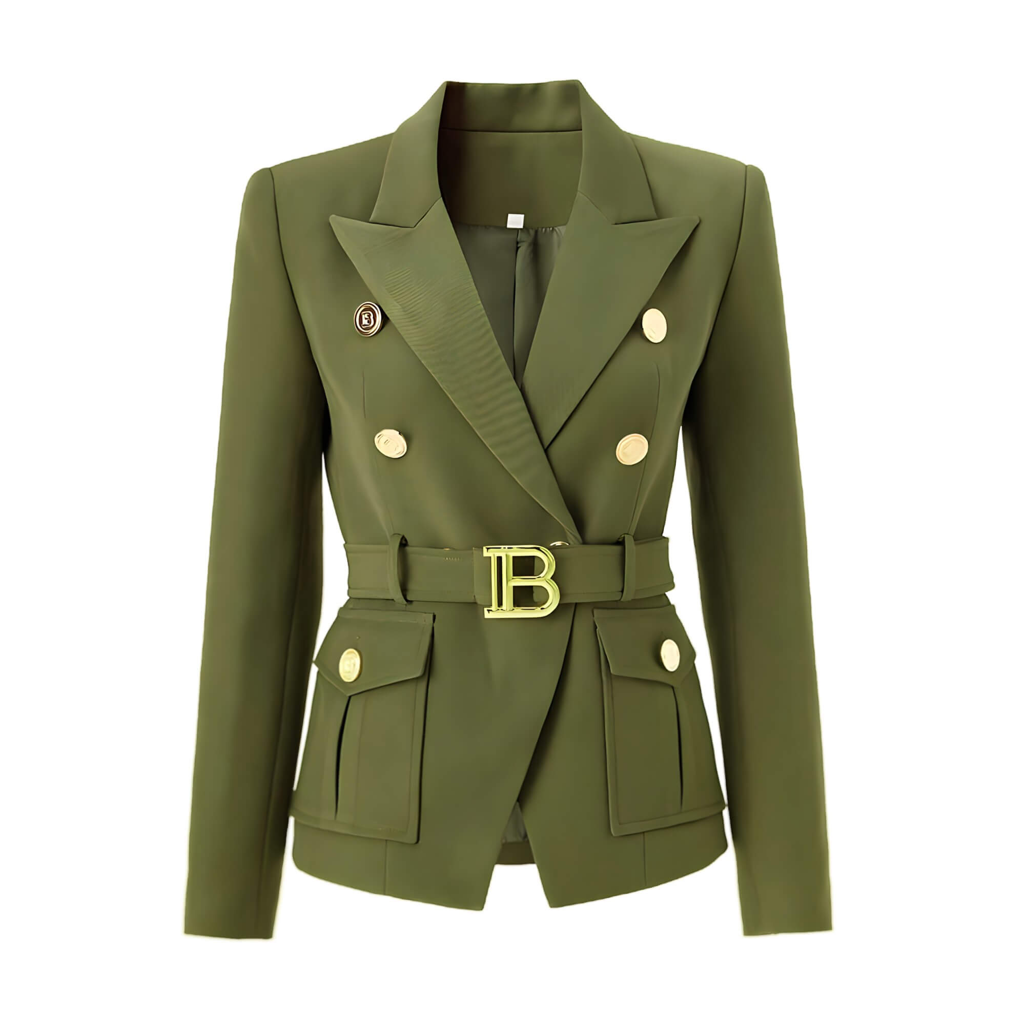 Blazer Casual com Cinto Chaillot