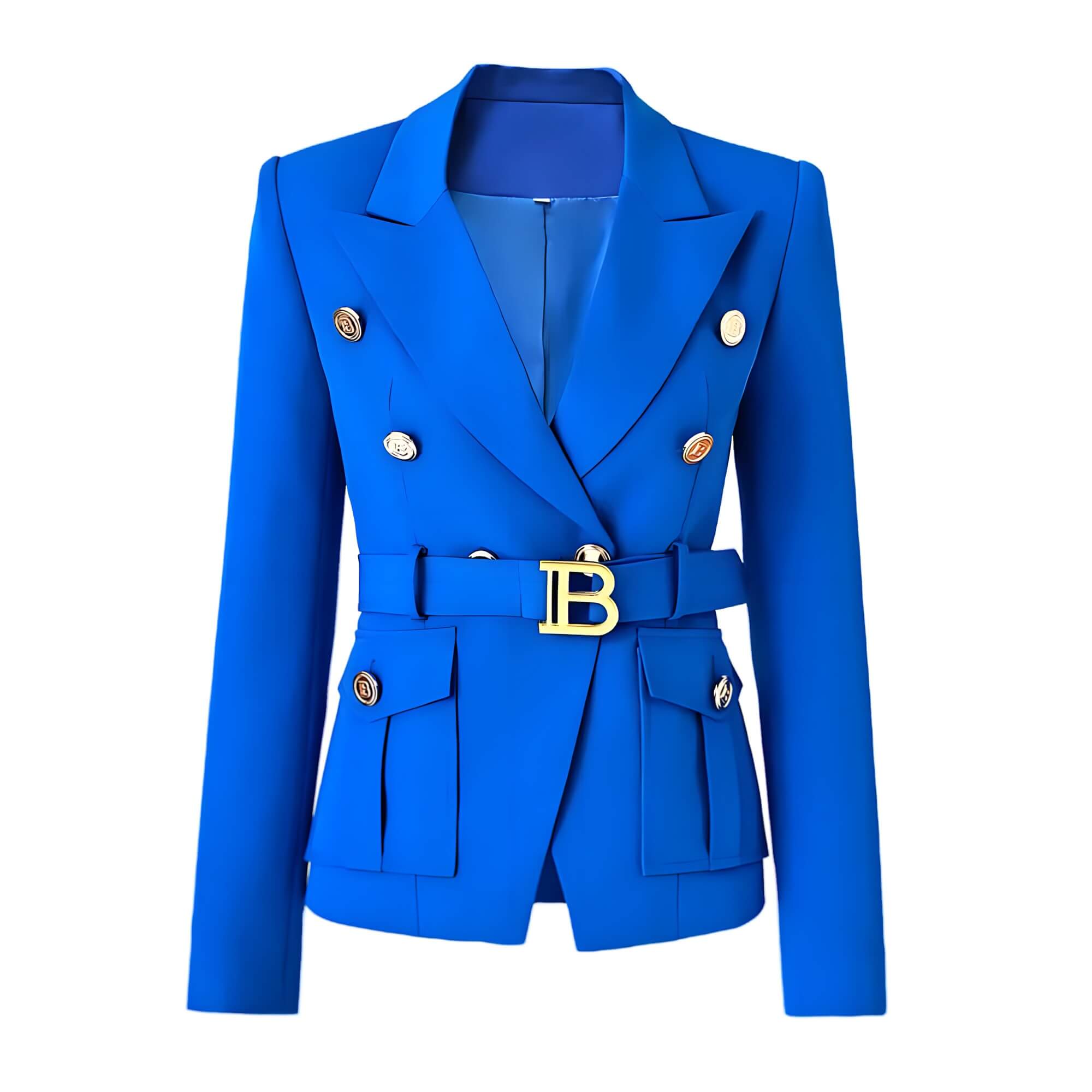 Blazer Casual com Cinto Chaillot