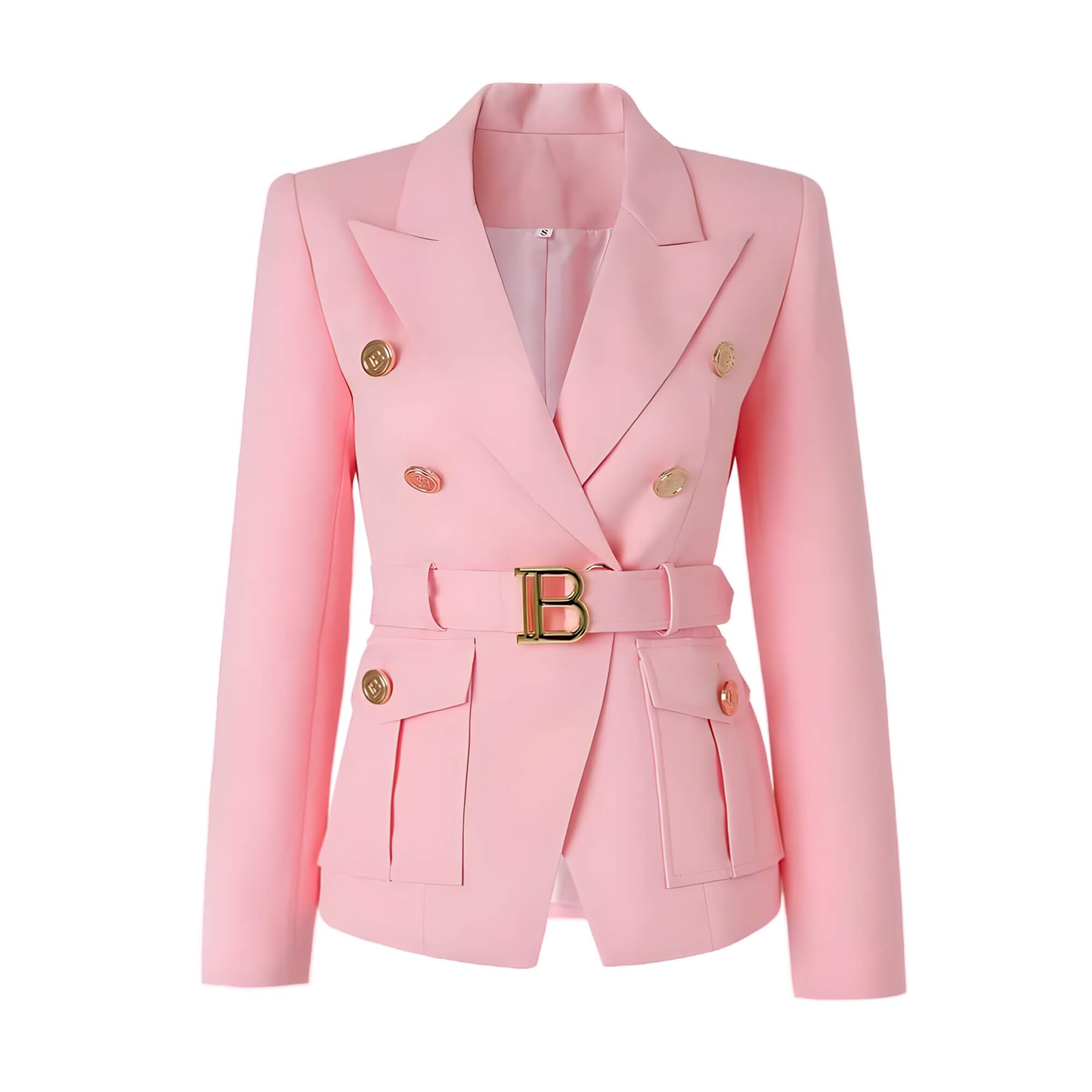 Blazer Casual com Cinto Chaillot