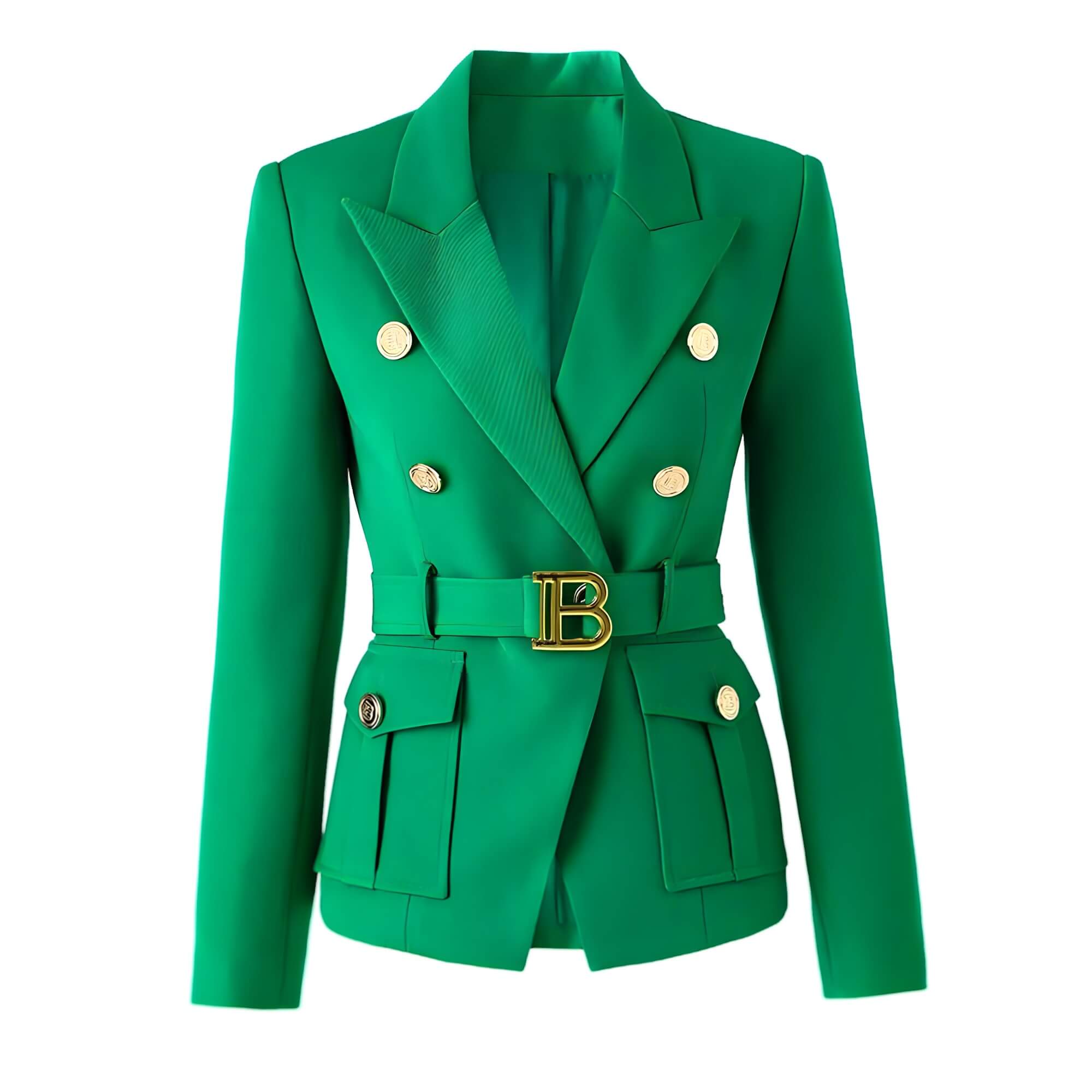 Blazer Casual com Cinto Chaillot