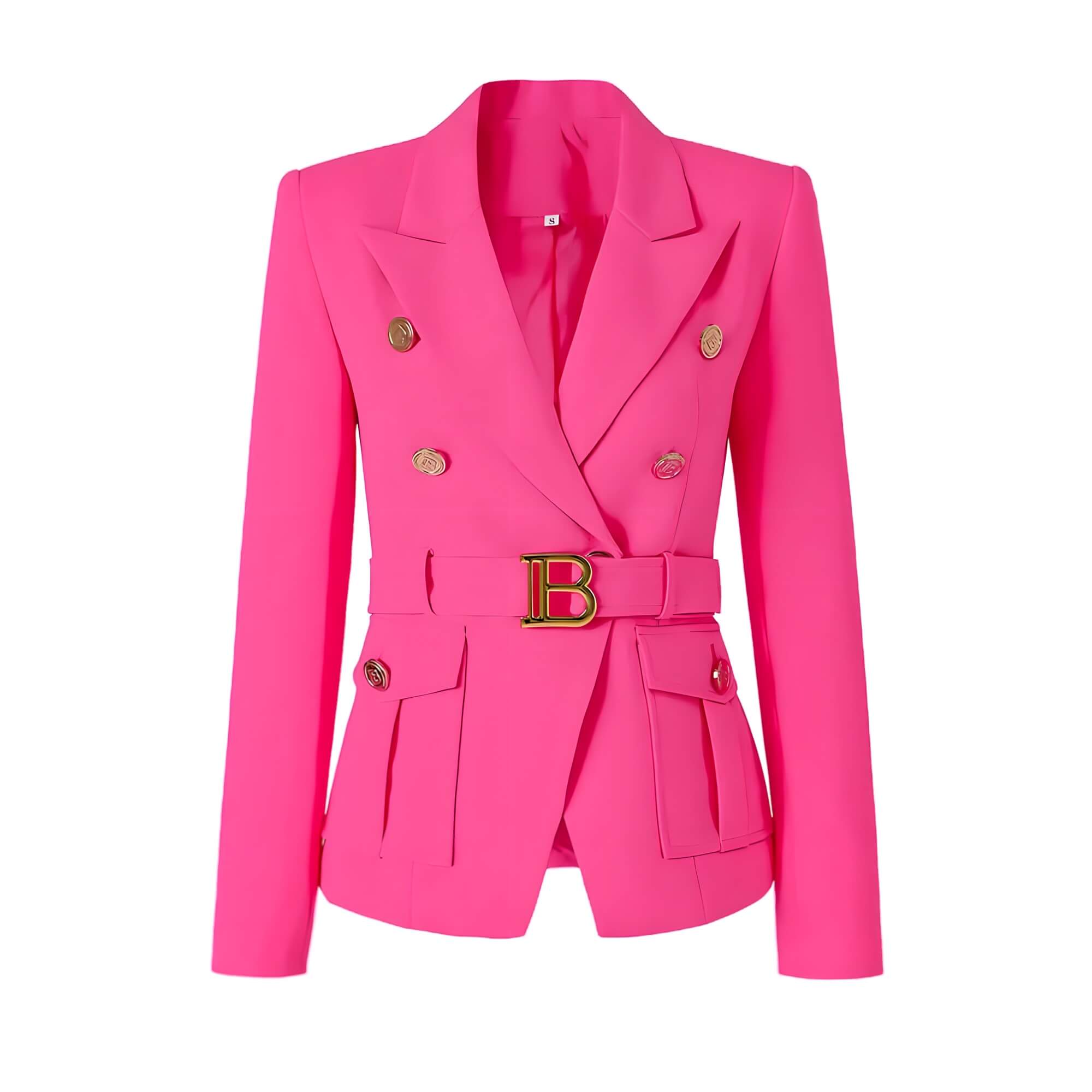 Blazer Casual com Cinto Chaillot