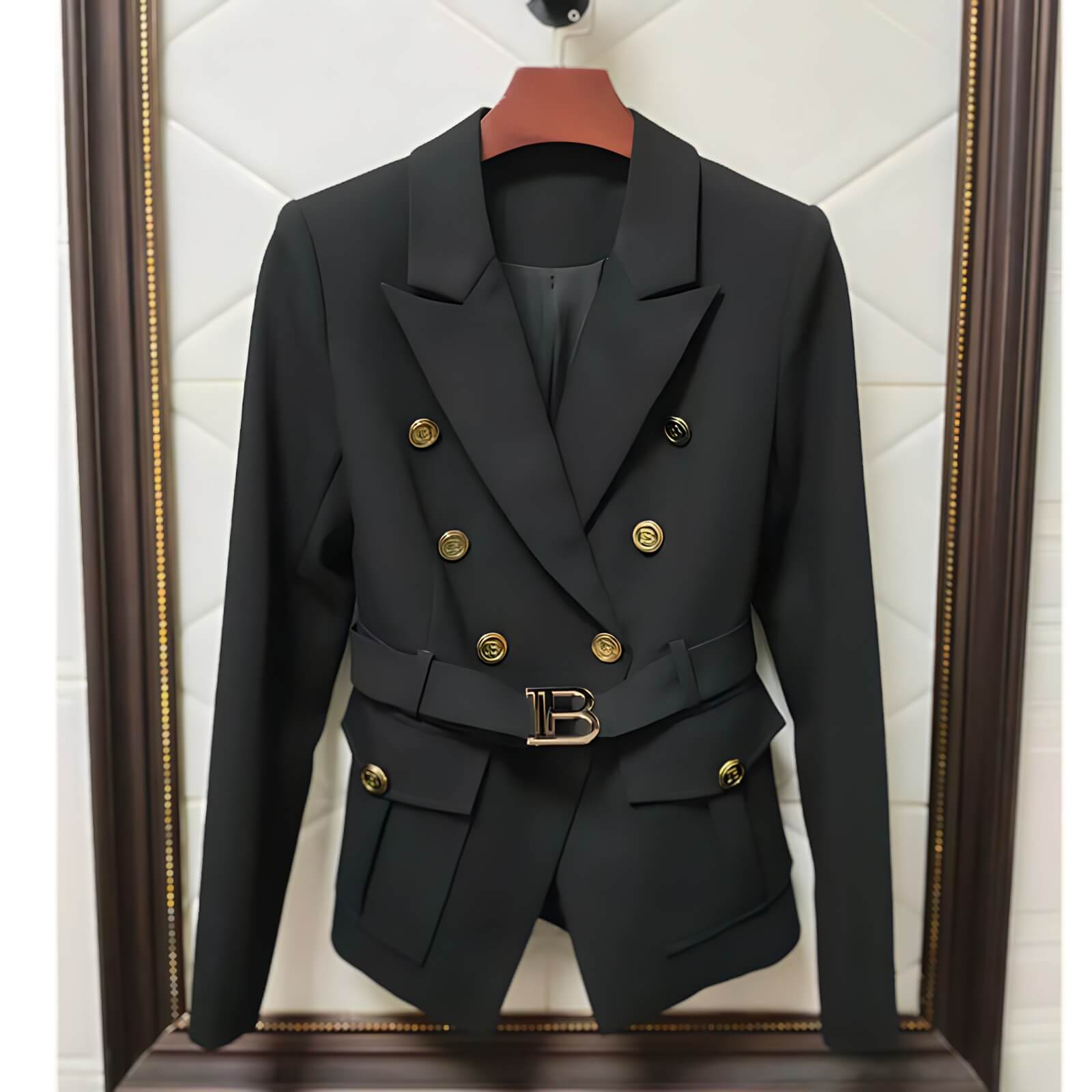 Blazer Casual com Cinto Chaillot